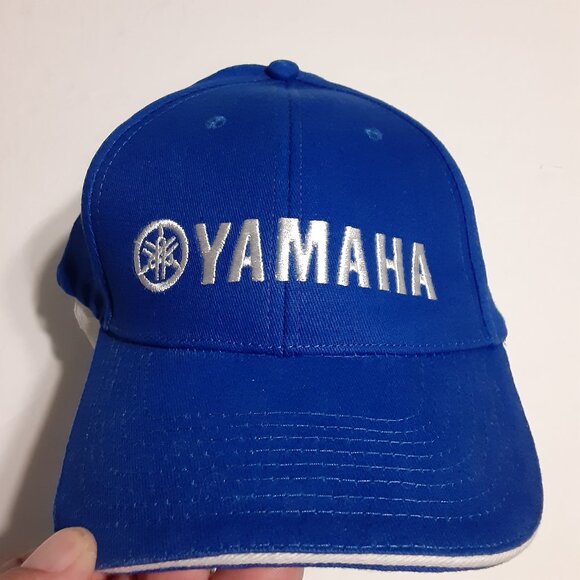 Yamaha Blue/White OSFM Hat/Cap - Picture 1 of 9